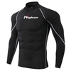 Best Quality Plain Long Sleeve Rush Guard for Men Compression Breathable Stylish Rash Guard