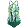 2025 New Arrivals Summer Fashion Green Women Two Piece Swimwear