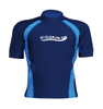 Customized Sun Protection Breathable Rash Guard Short Sleeve UPF 50+Swim Shirts Loose Fit Quick Dry Rash Guards for Men