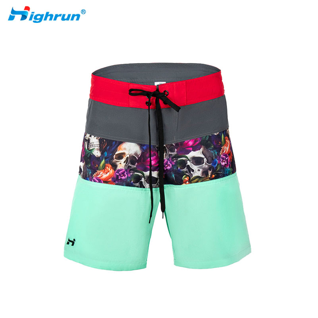 Custom Polyester Summer Beach Pants for Men High Quality Resort Wear Pants Swim Trunks Design Printed Board Shorts
