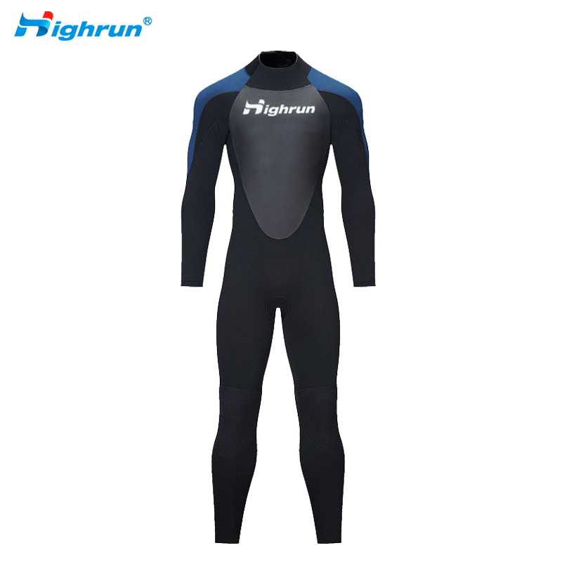 2025 Wholesale High Quality Customized Wetsuit Neoprene Fabric Long Sleeve Diving Surfing Wetsuit for Men