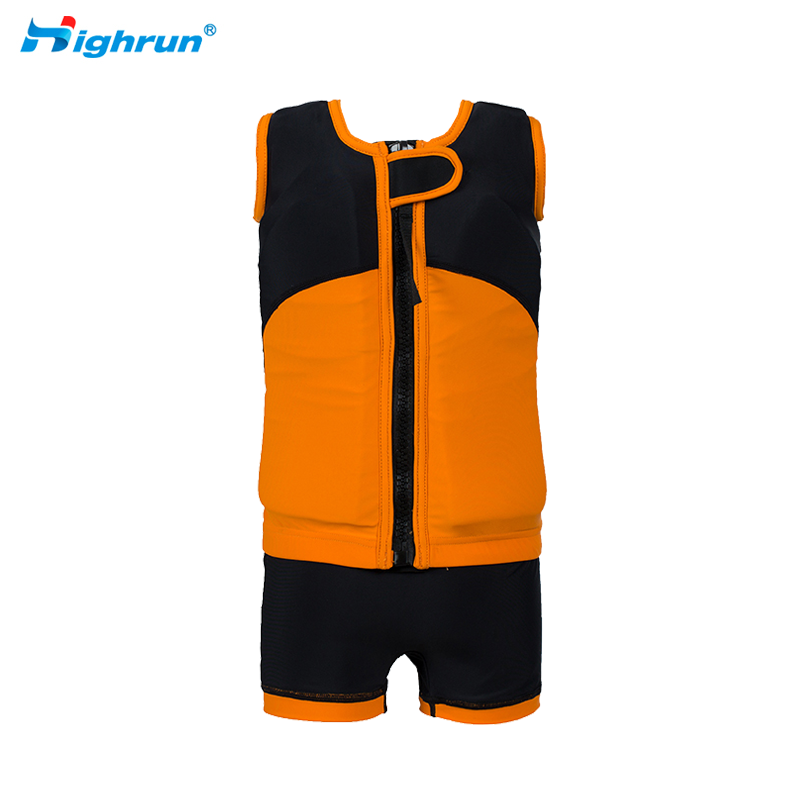 Unisex Swim wear Safety Buoyancy Float Suit High Quality Custom Print Swimsuits for Toddler ﻿
