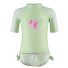 Customized Girl Kids Short Sleeve Anti-UV UPF50+ Rash Guard Beachwear Breathable Spandex/polyester Rash Guards