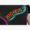High Quality 3mm Plain Spear Fishing Wetsuit Smooth Skin Neoprene Colored Wetsuit Women Short Sleeve Diving Suit