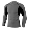 Custom Compression Shirts for Men Designed Sublimation Long Sleeve Rash Guards for Men BJJ Fighting Training