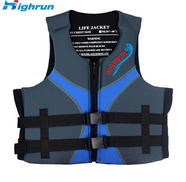 New Fashion Adjustable Belt Waist Life Vest Jacket with CE Certified Reflective Material 85N Buoyancy Nylon for Adults