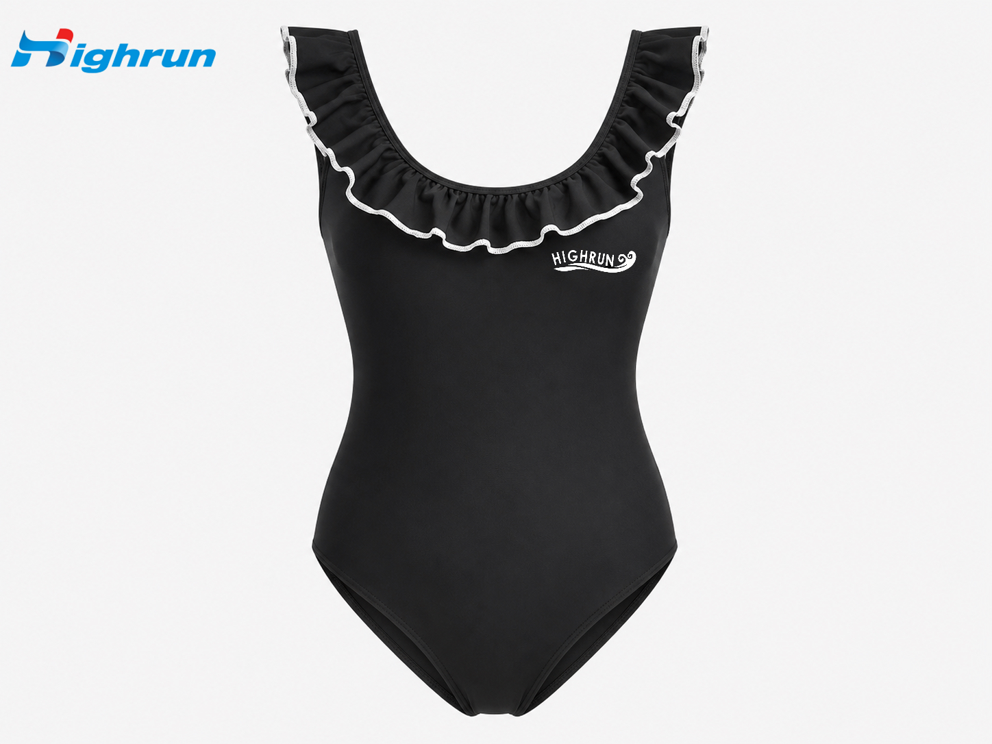 New Arrival Hot Selling Women Print One Piece Swimwear Summer Beachwear Front Logo Quick Dry Anti-UV