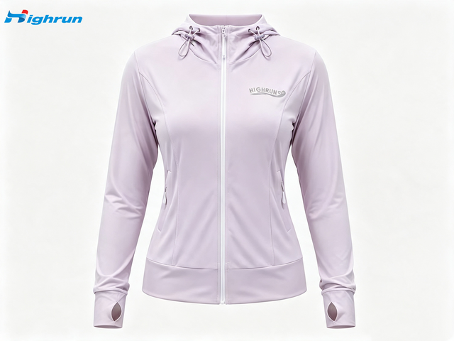 Women's Long Sleeve High Neck Rash Guard Breathable Sun Protection Quick Dry Swim Shirts for Water Sports