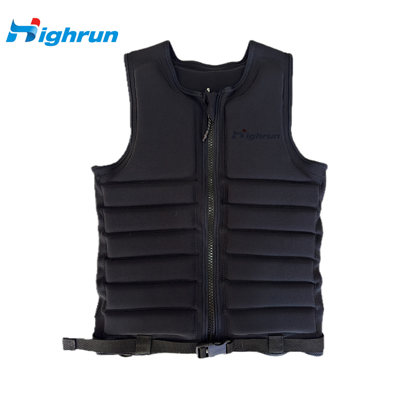 Factory Supply Ocean Pacific Swim Vest Neoprene Smooth Skin Life Vest Jacket With Front Zip Life Vest for Paddle Boarding