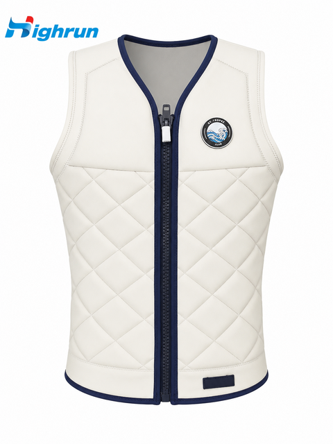 Customization High-quality CE Certified Life Vest with PVC Foam & Neoprene Materials for Adults Water Sports