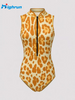 Factory Price Full Body Sublimation Printing Swimwear Hot Style Custom Design One-piece Sexy Beachwear New Bikini Swimwear