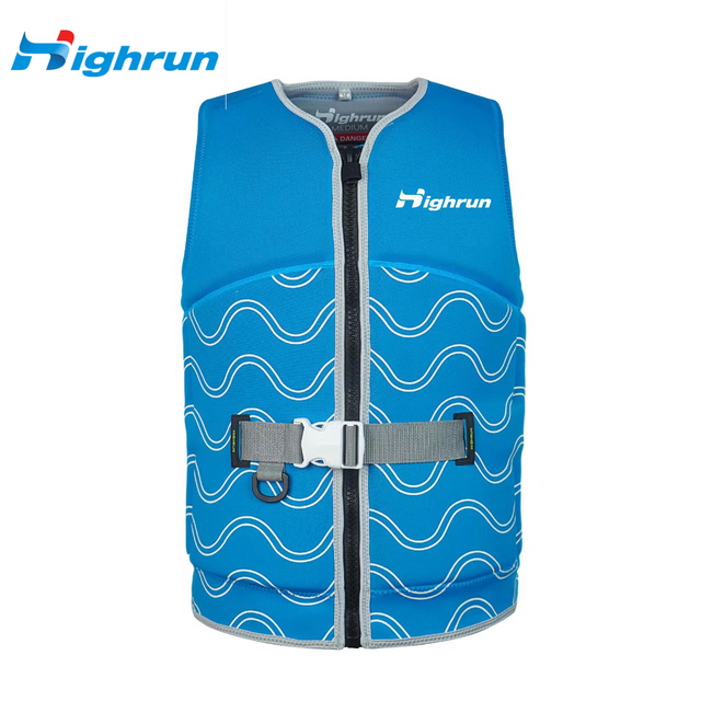Custom High Quality Vest Professional Neoprene Impact Inflatable Vest Swimming Water Life Jackets for Adult