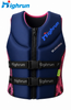 New Design Custom Logo Professional Neoprene Fabric Vest Swimming Water Rescue Breathable Life Jackets for Adult