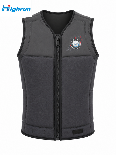 Custom New Style Adult Wakeboard Impact Life Vest for Men and Women High Quality PFD Swimming Neoprene Life Jacket