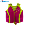 Wholesale CE Certified Reflective Kids Life Jacket >40N Buoyancy Breathable Neoprene Personalized Baby Design PDF Zipper Vest