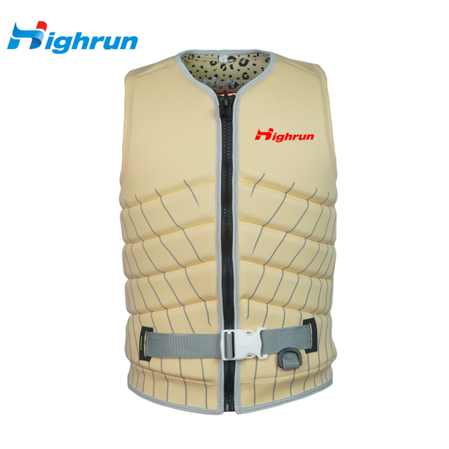 Custom Wakeboard Impact Life Vest for Adult PFD Neoprene PVC Foam Swimming Life Jacket CE Certified for Boating Rafting