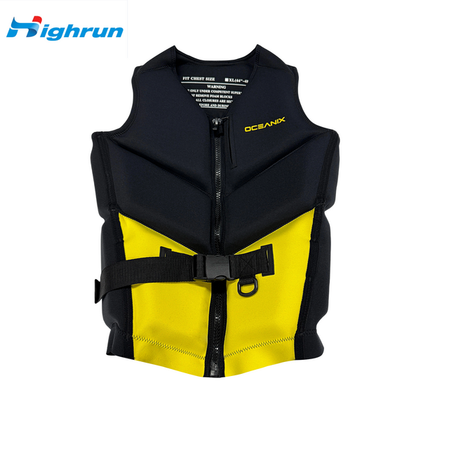 Wholesale Adult Water Park Customized Pfd Life Jackets for Sale Water Rescue Neoprene Personalized Life Jacket for Boating
