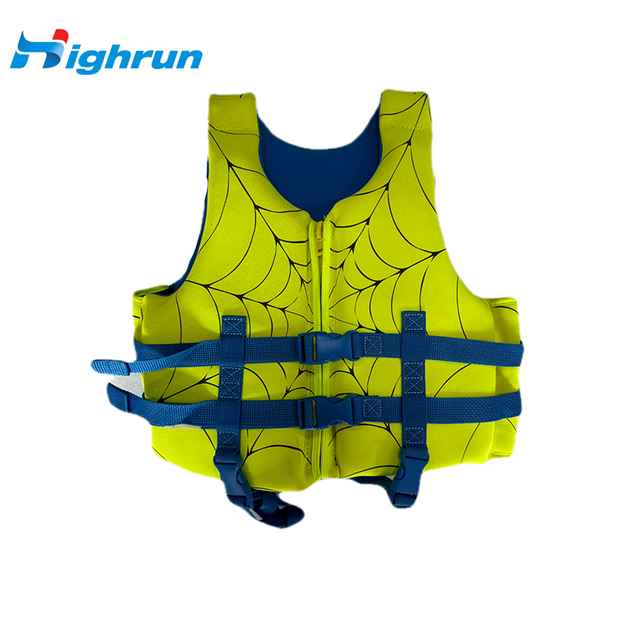 Hot Selling Personalized Baby Life Jacket Children Floating Life Vest Neoprene Swimming Rescue Thin Life Jacket for Kids