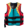 New Fashion Adjustable Belt Waist Life Vest Jacket with CE Certified Reflective Material 85N Buoyancy Nylon for Adults